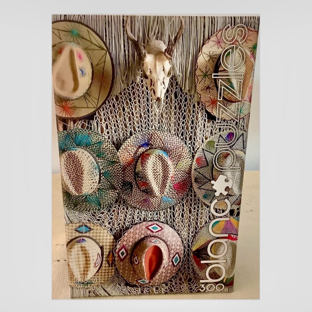 Brand New Buffalo Games "Hats of Mexico" 300 Piece Jigsaw Puzzle